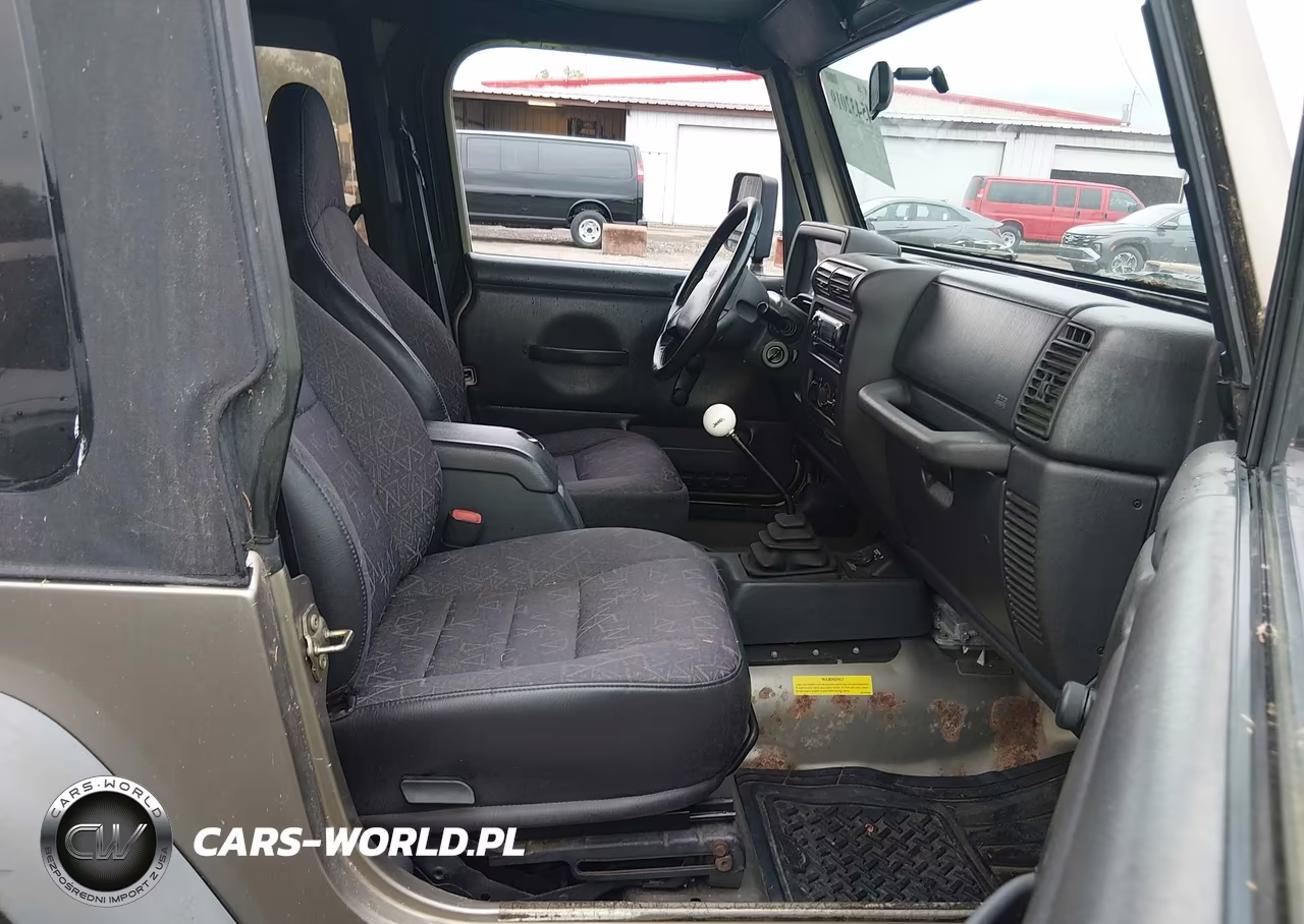 2002 Jeep Wrangler Sport VIN:1J4FA49S52P767396 - 5
