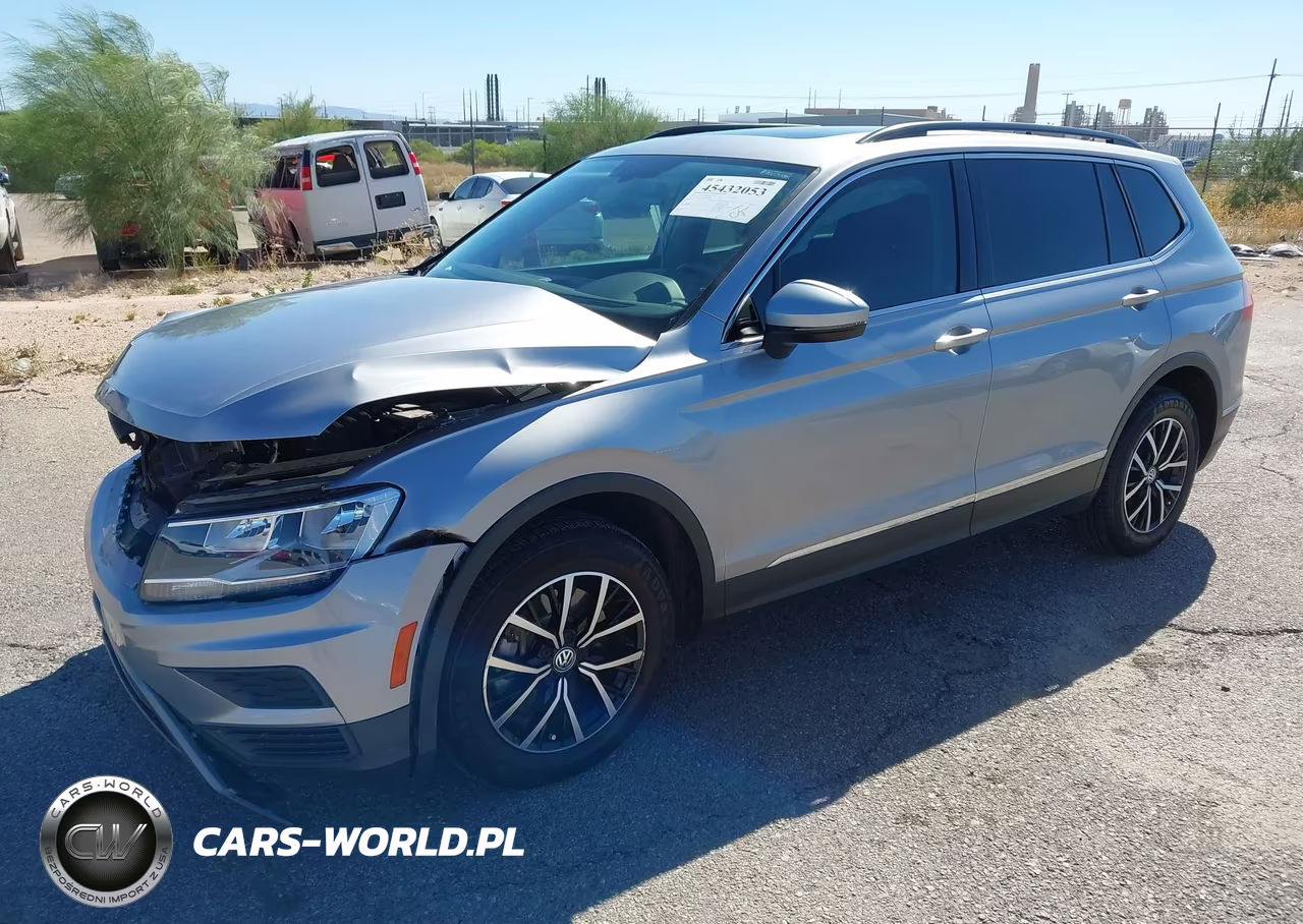 2021 Volkswagen Tiguan 2.0T Se-2.0T Se R-Line Black-2.0T Sel VIN:3VV3B7AX1MM090601 - 2