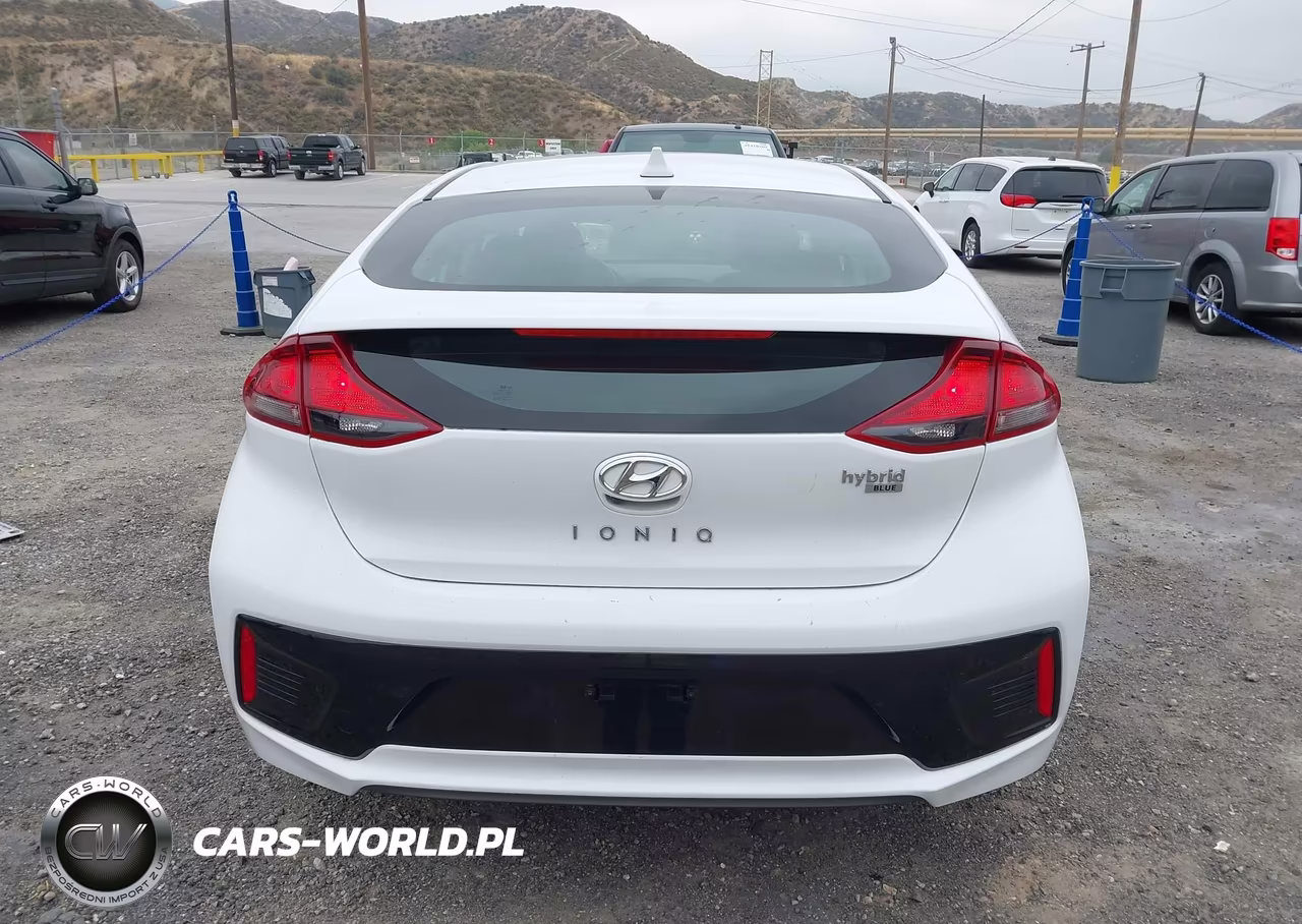 2019 Hyundai Ioniq Hybrid Blue VIN:KMHC65LC0KU107989 - 17
