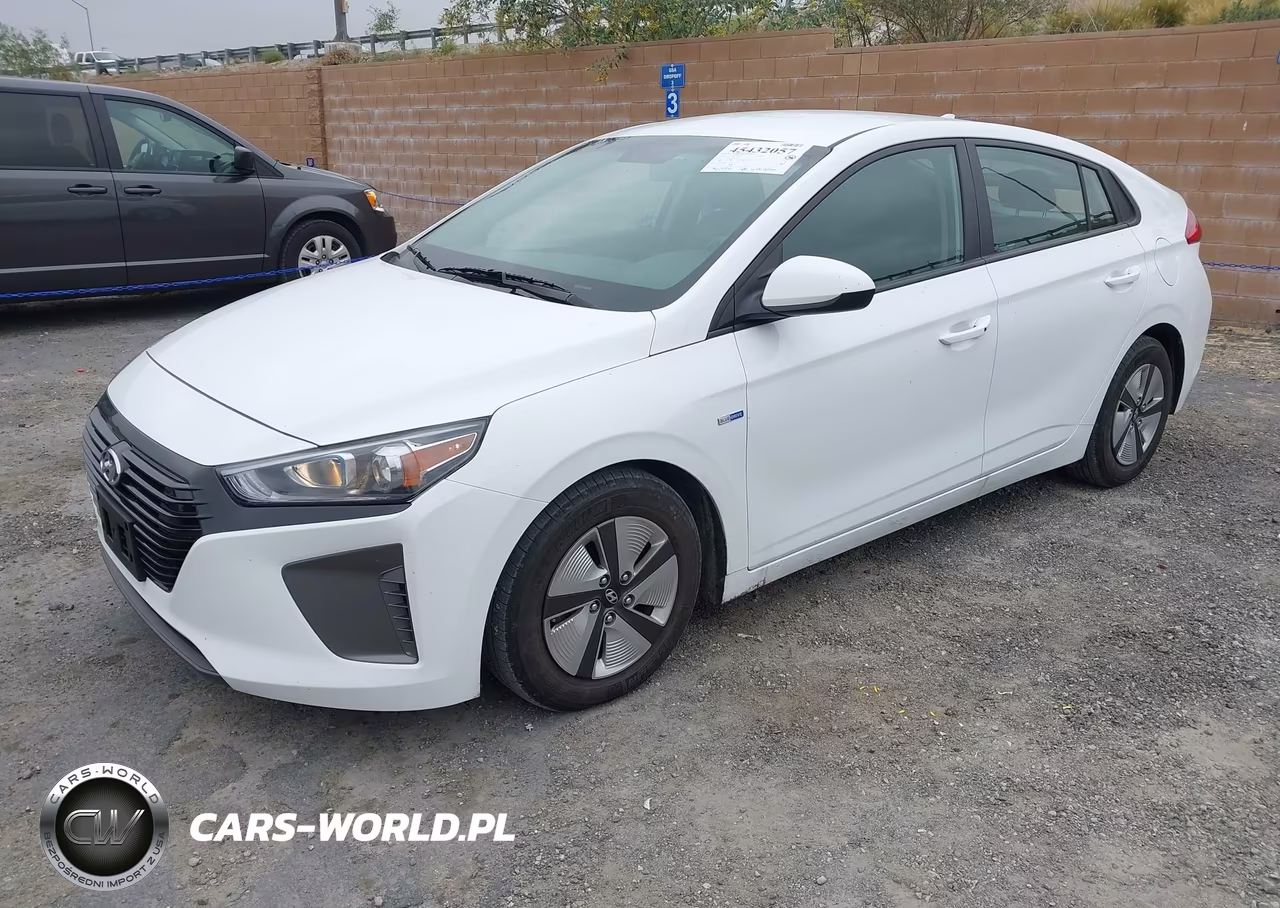 2019 Hyundai Ioniq Hybrid Blue VIN:KMHC65LC0KU107989 - 2