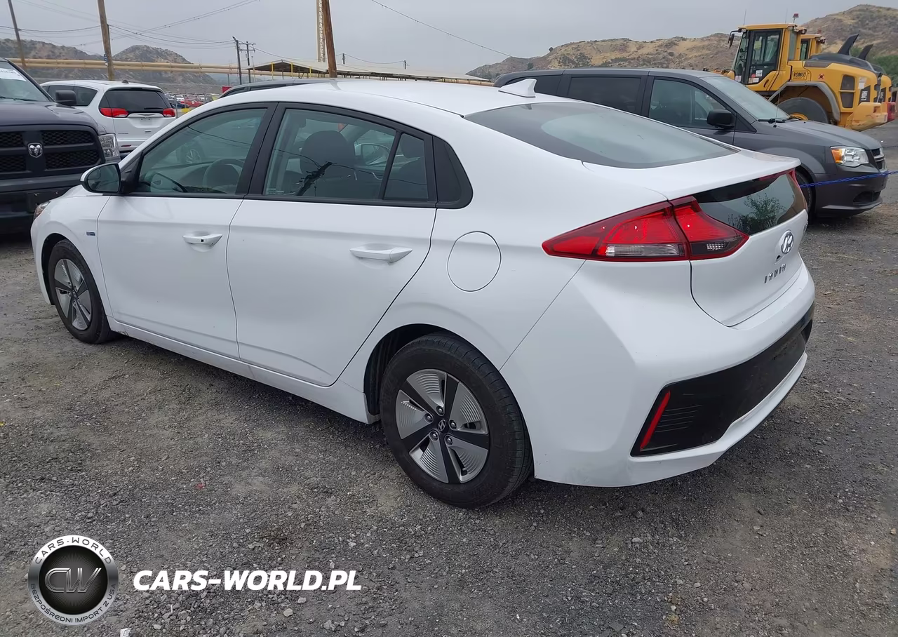 2019 Hyundai Ioniq Hybrid Blue VIN:KMHC65LC0KU107989 - 3