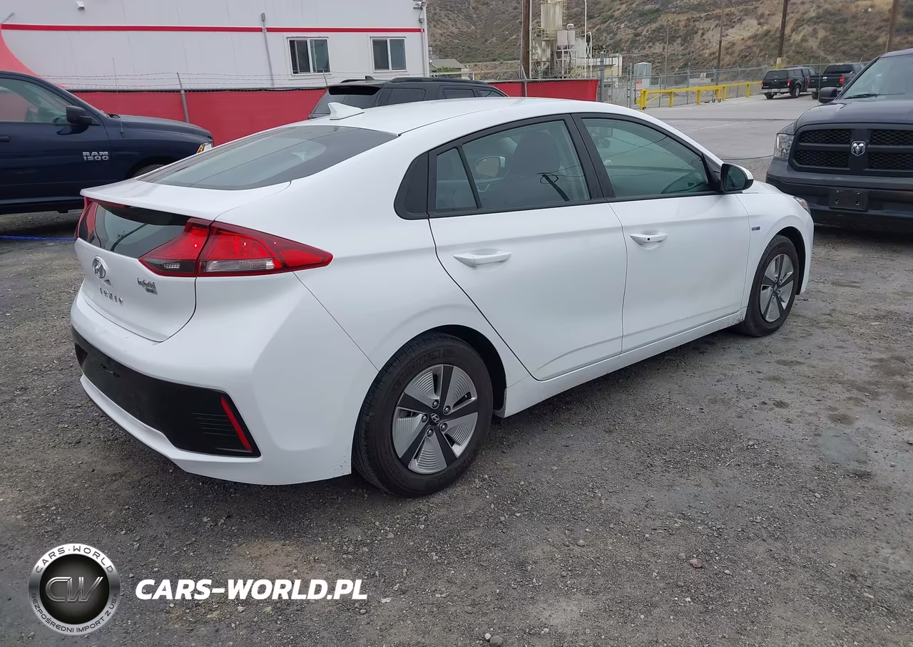 2019 Hyundai Ioniq Hybrid Blue VIN:KMHC65LC0KU107989 - 4