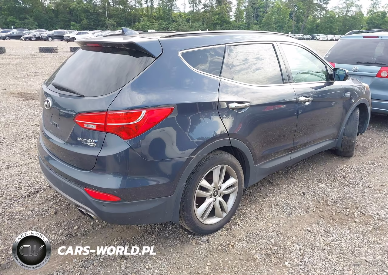 2015 Hyundai Santa Fe Sport 2.0L Turbo VIN:5XYZWDLA4FG264763 - 4