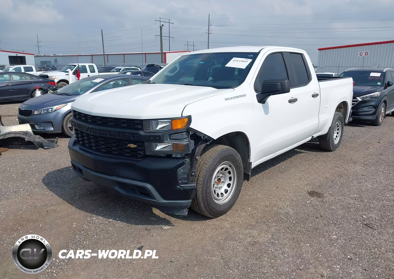 2020 Chevrolet Silverado 1500 2Wd Standard Bed Wt VIN:1GCRWAEH6LZ104020 - 2