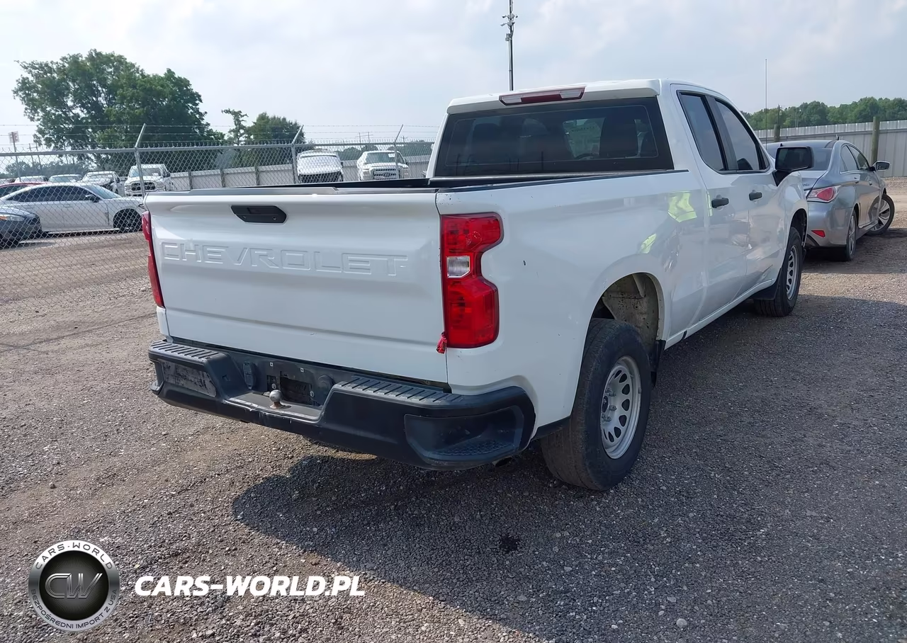 2020 Chevrolet Silverado 1500 2Wd Standard Bed Wt VIN:1GCRWAEH6LZ104020 - 4
