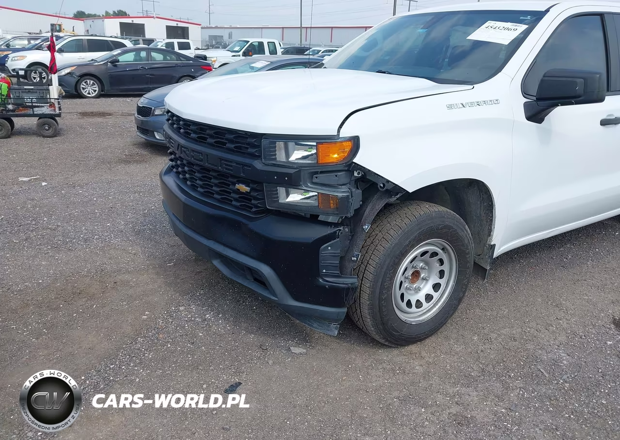 2020 Chevrolet Silverado 1500 2Wd Standard Bed Wt VIN:1GCRWAEH6LZ104020 - 6