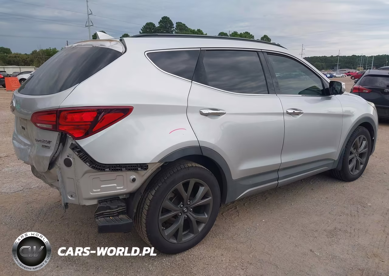 2017 Hyundai Santa Fe Sport 2.0T Ultimate VIN:5XYZW4LA5HG447026 - 4