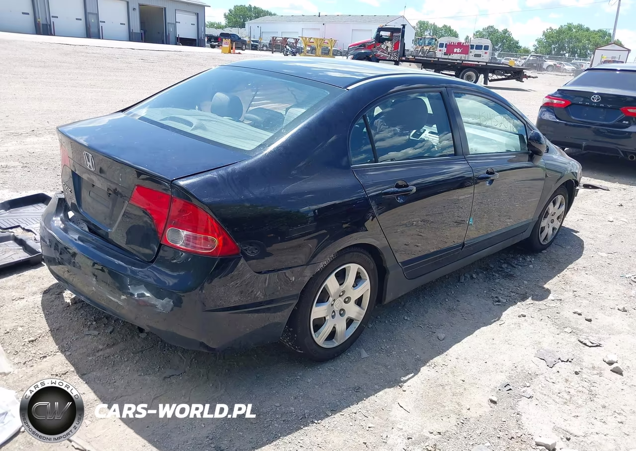 2008 Honda Civic Lx VIN:2HGFA16598H301598 - 4