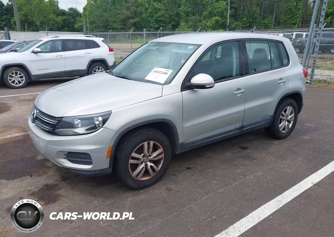 2013 Volkswagen Tiguan S VIN:WVGBV3AX5DW581839 - 2