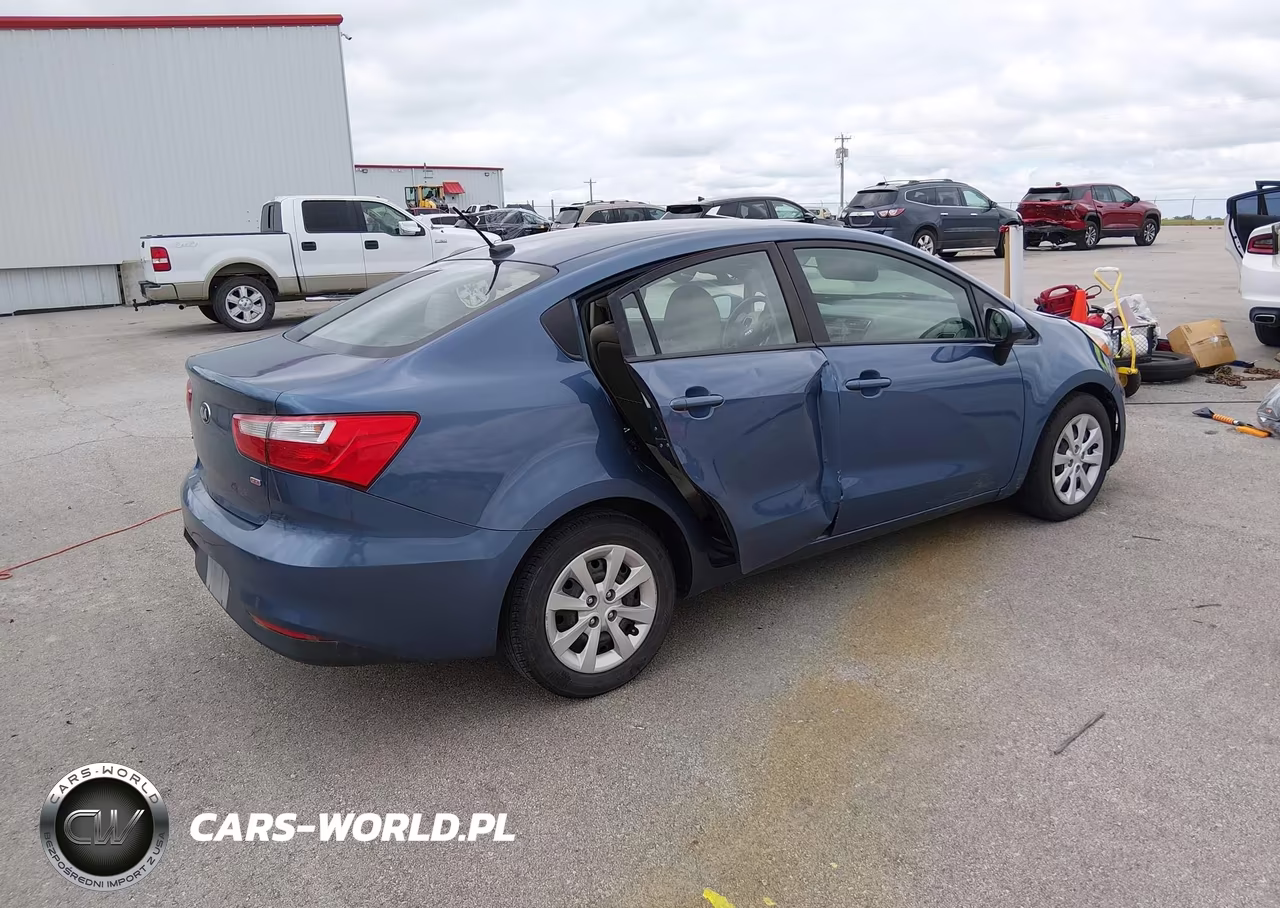 2016 Kia Rio Lx VIN:KNADM4A35G6641932 - 4