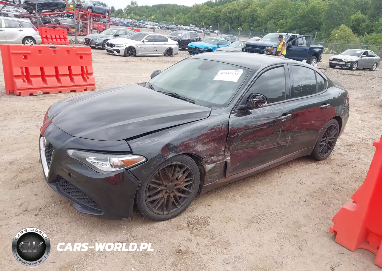 2017 Alfa Romeo Giulia Rwd VIN:ZARFAEBN6H7546128 - 2