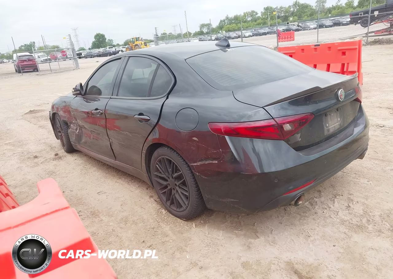2017 Alfa Romeo Giulia Rwd VIN:ZARFAEBN6H7546128 - 3
