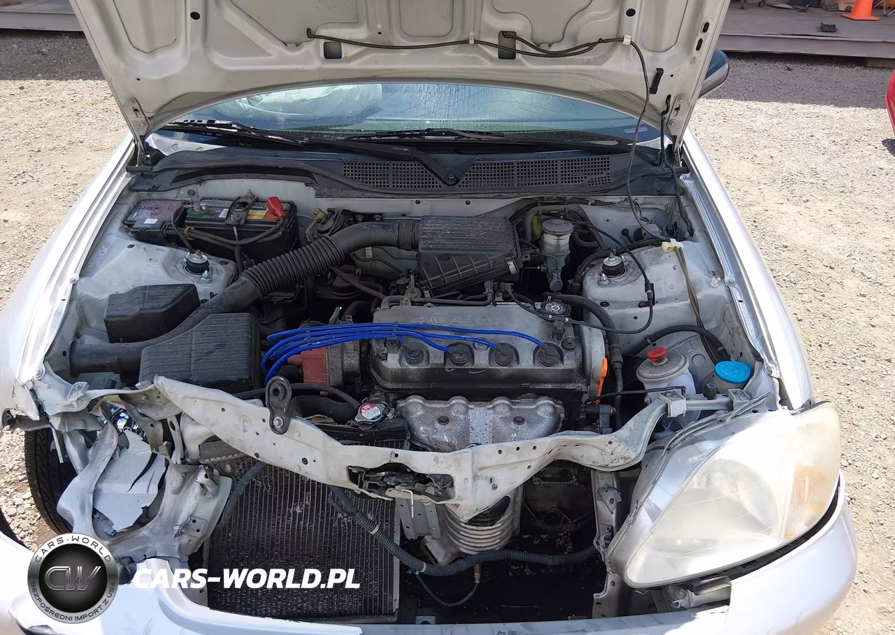 2000 Honda Civic Dx VIN:2HGEJ6445YH107976 - 10