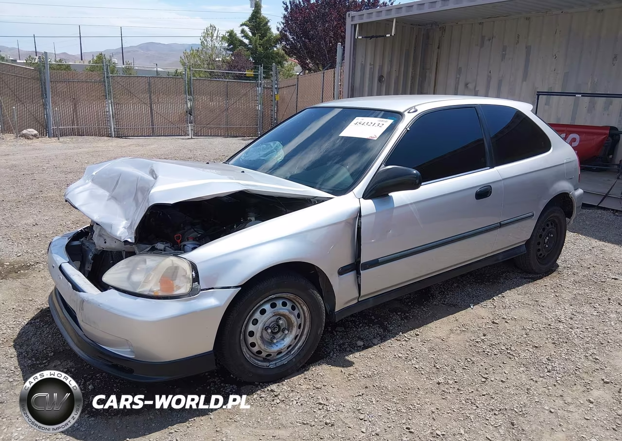2000 Honda Civic Dx VIN:2HGEJ6445YH107976 - 2
