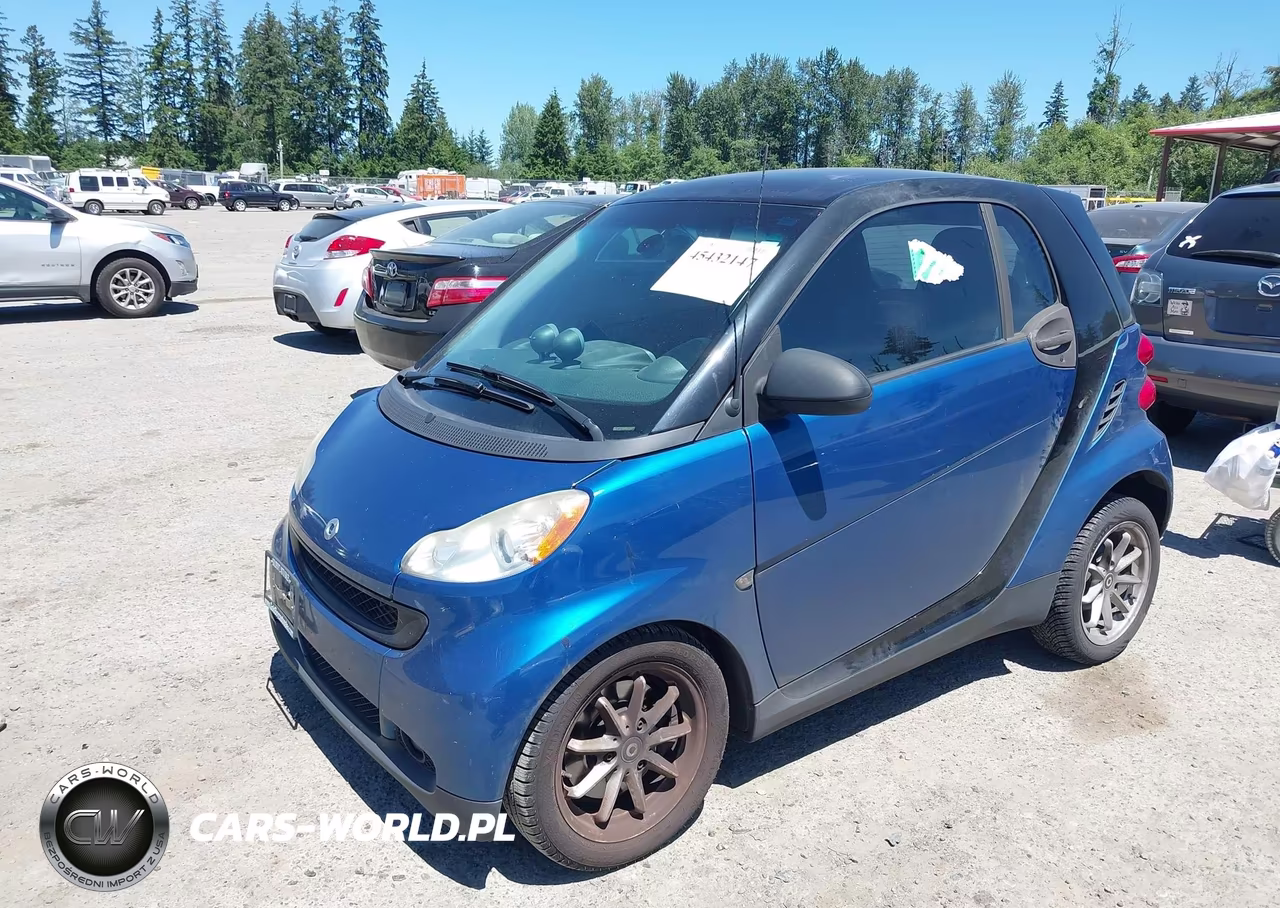 2008 Smart Fortwo Passion-Pure VIN:WMEEJ31X48K122524 - 2