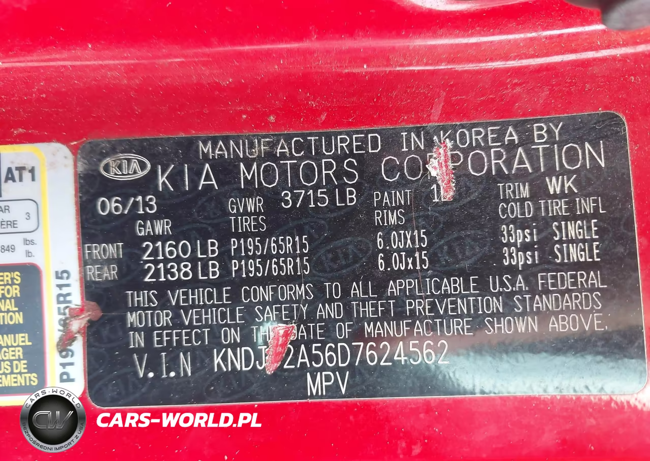 2013 Kia Soul VIN:KNDJT2A56D7624562 - 9