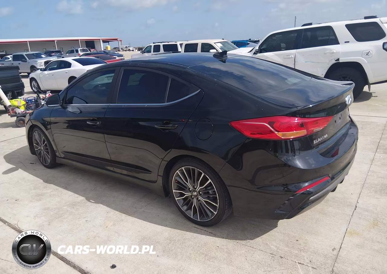 2018 Hyundai Elantra Sport VIN:KMHD04LB8JU665773 - 14