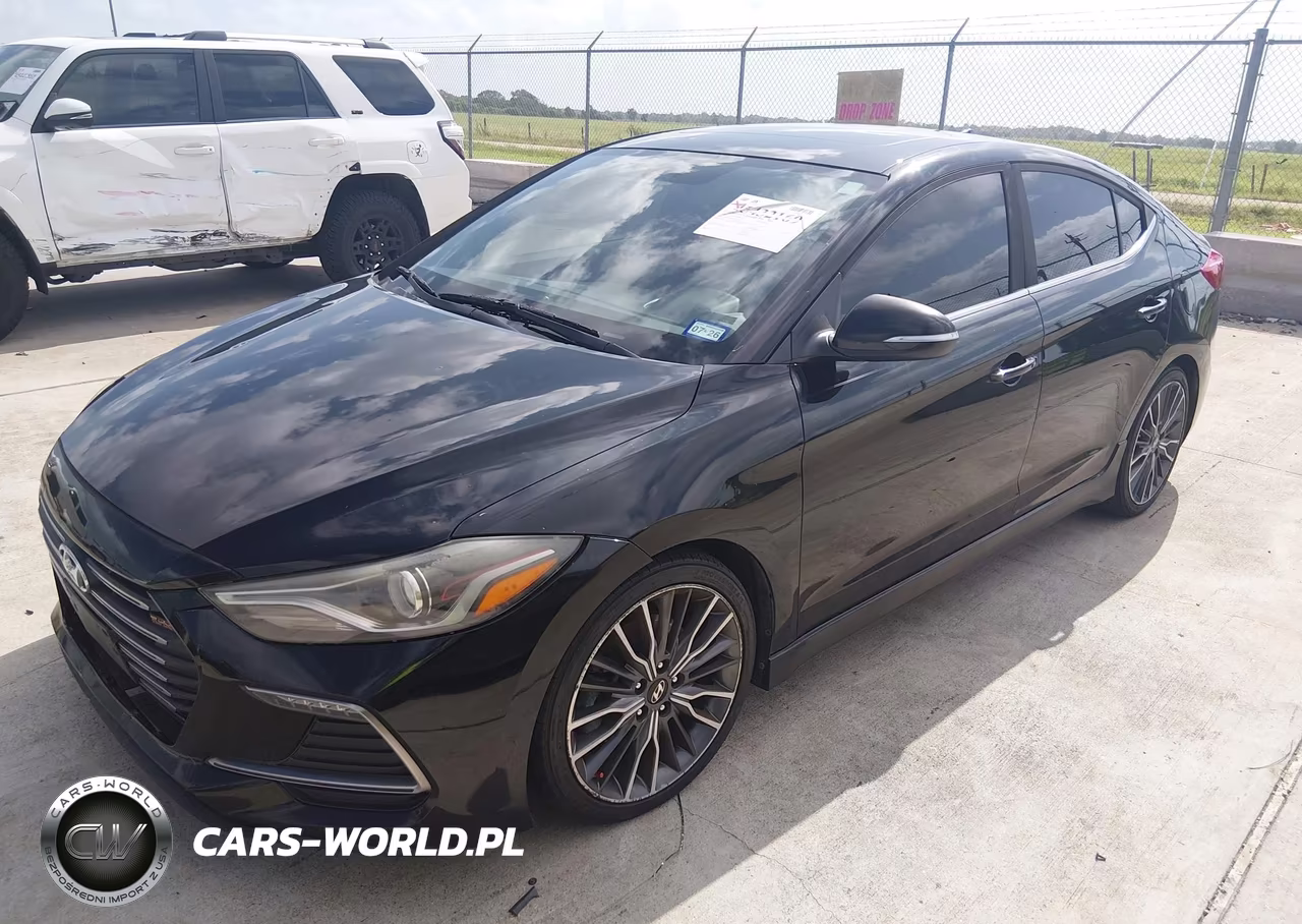 2018 Hyundai Elantra Sport VIN:KMHD04LB8JU665773 - 2