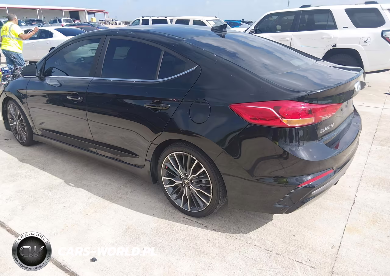 2018 Hyundai Elantra Sport VIN:KMHD04LB8JU665773 - 3