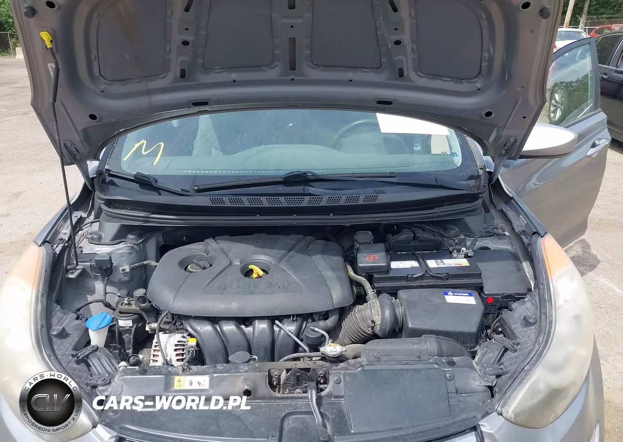 2013 Hyundai Elantra Gls VIN:KMHDH4AE7DU994197 - 10