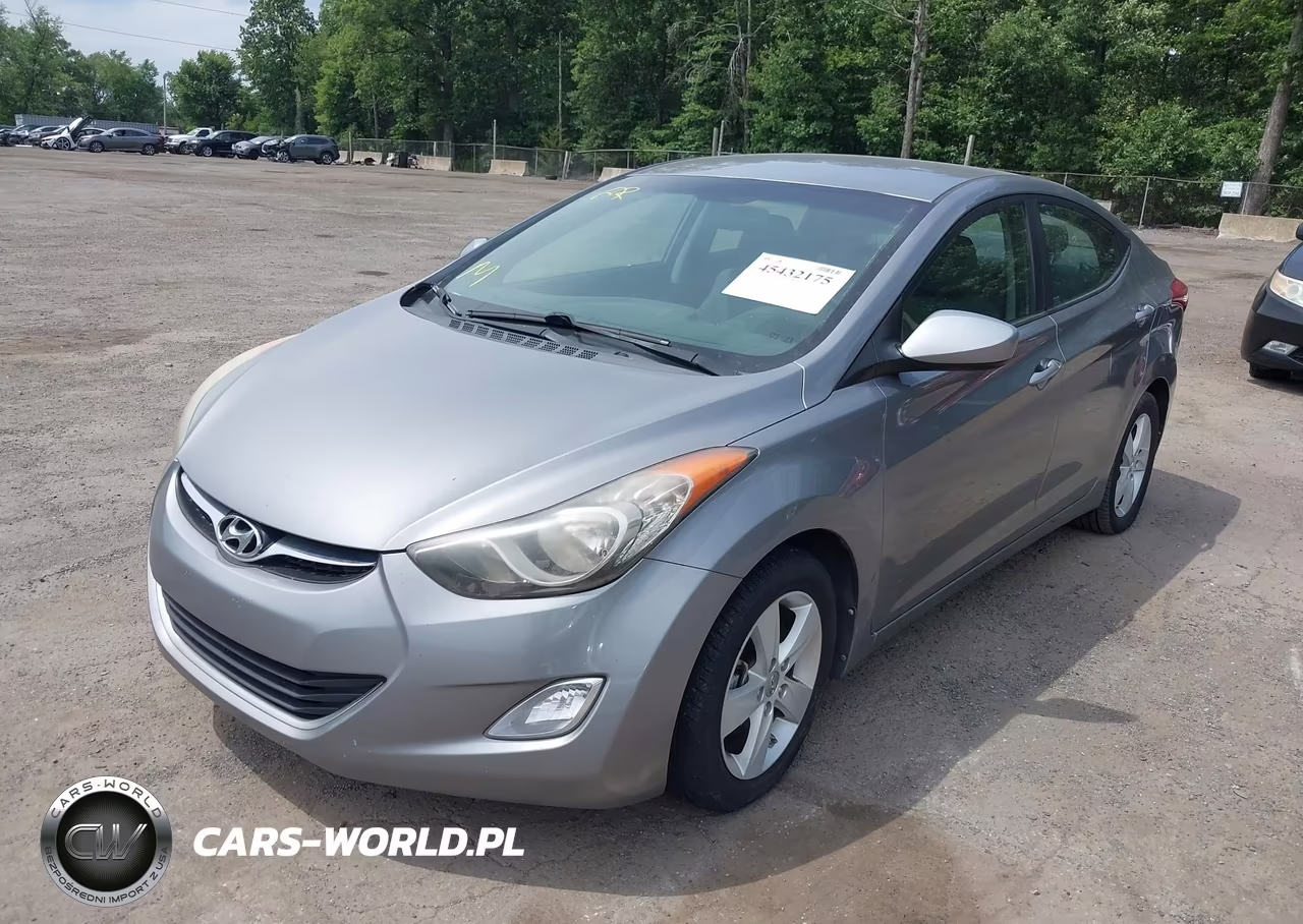 2013 Hyundai Elantra Gls VIN:KMHDH4AE7DU994197 - 2