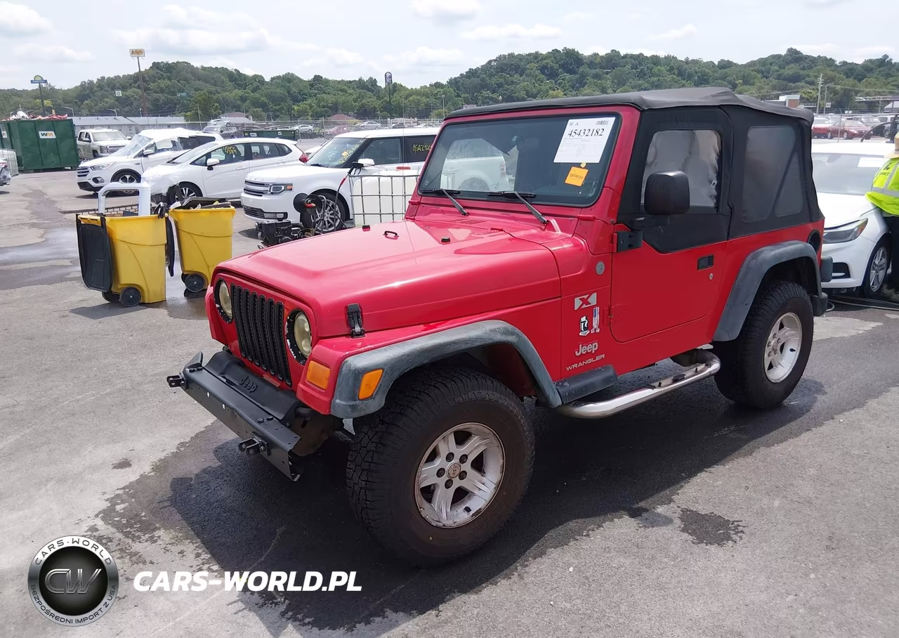 2004 Jeep Wrangler X VIN:1J4FA39S54P742544 - 2