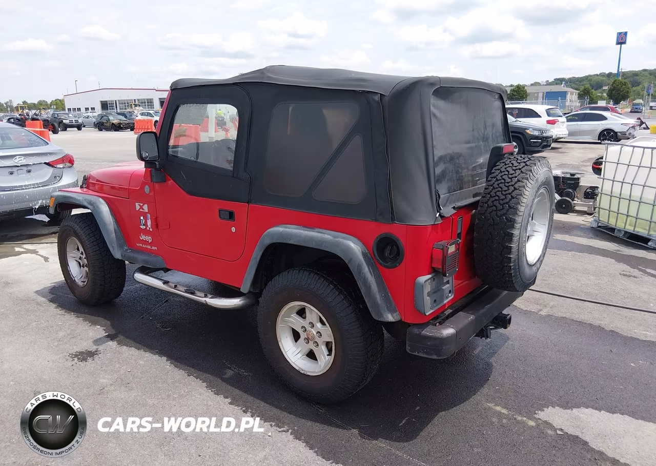 2004 Jeep Wrangler X VIN:1J4FA39S54P742544 - 3