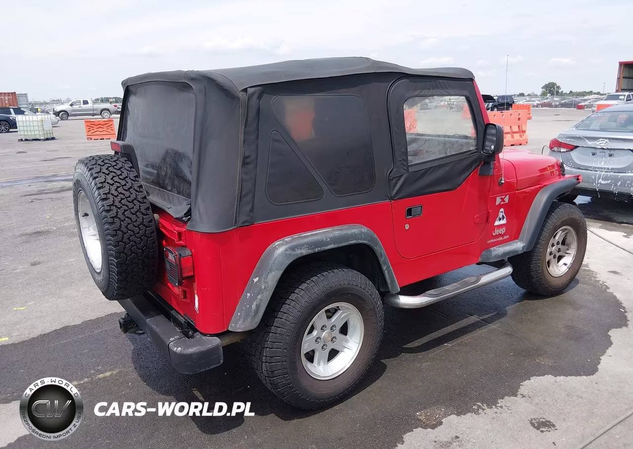 2004 Jeep Wrangler X VIN:1J4FA39S54P742544 - 4