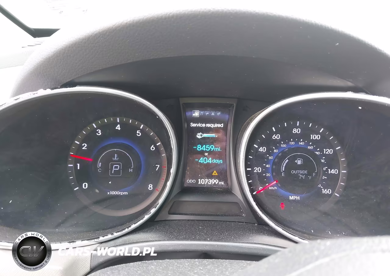 2014 Hyundai Santa Fe Gls VIN:KM8SR4HF4EU075729 - 7