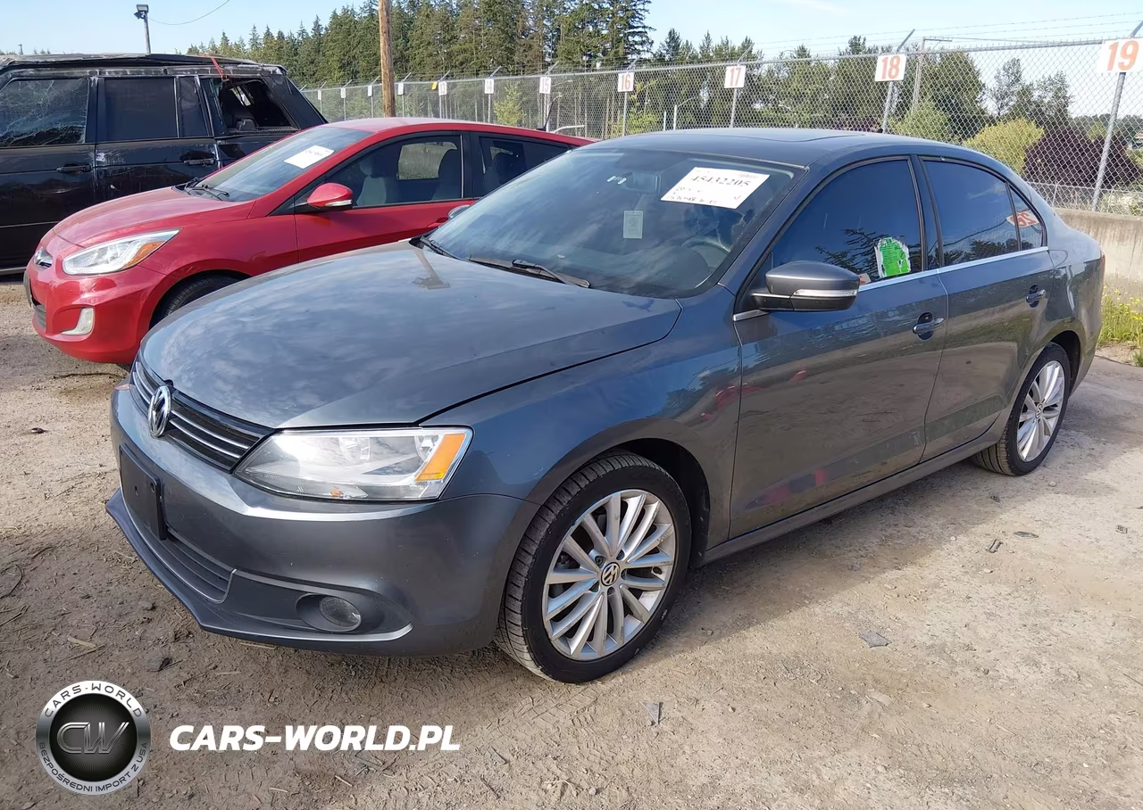 2014 Volkswagen Jetta Sel VIN:3VWL17AJ2EM384813 - 2