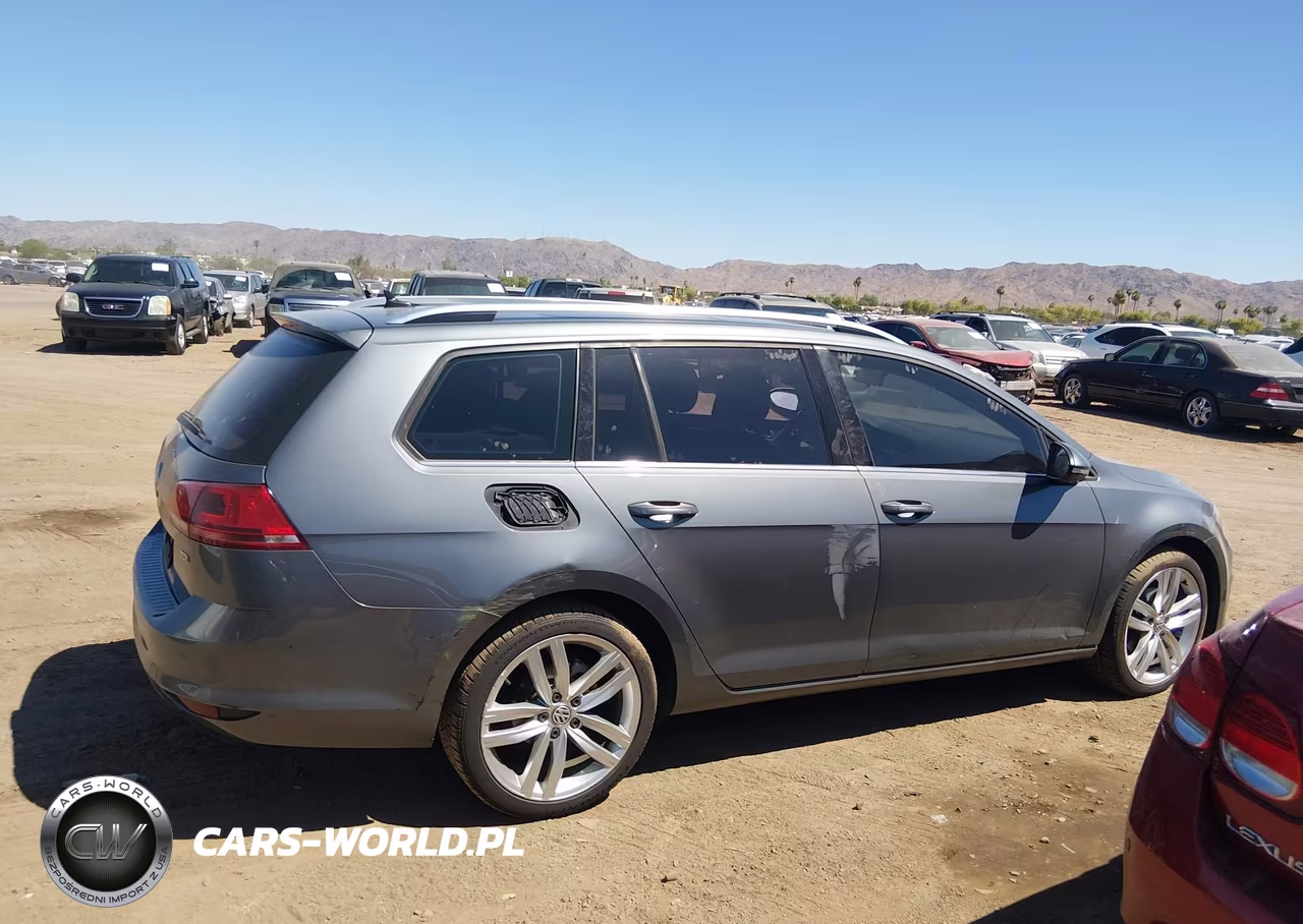 2015 Volkswagen Golf Sportwagen Tdi Sel 4-Door VIN:3VWCA7AU4FM501187 - 13