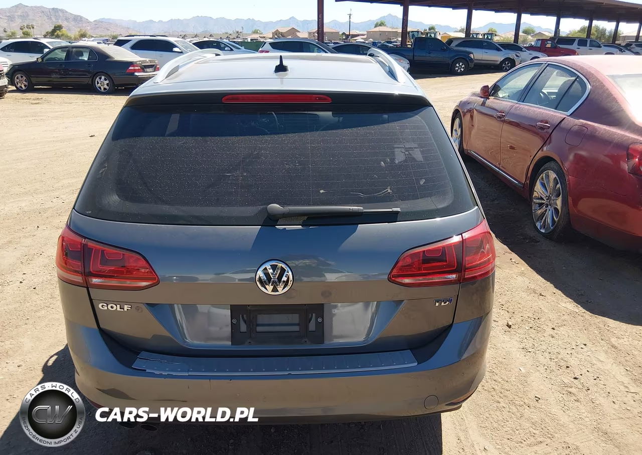 2015 Volkswagen Golf Sportwagen Tdi Sel 4-Door VIN:3VWCA7AU4FM501187 - 16