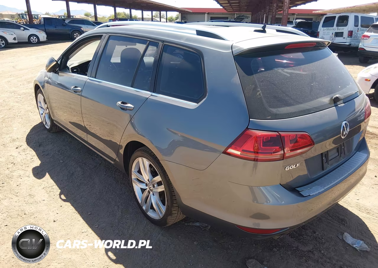2015 Volkswagen Golf Sportwagen Tdi Sel 4-Door VIN:3VWCA7AU4FM501187 - 3