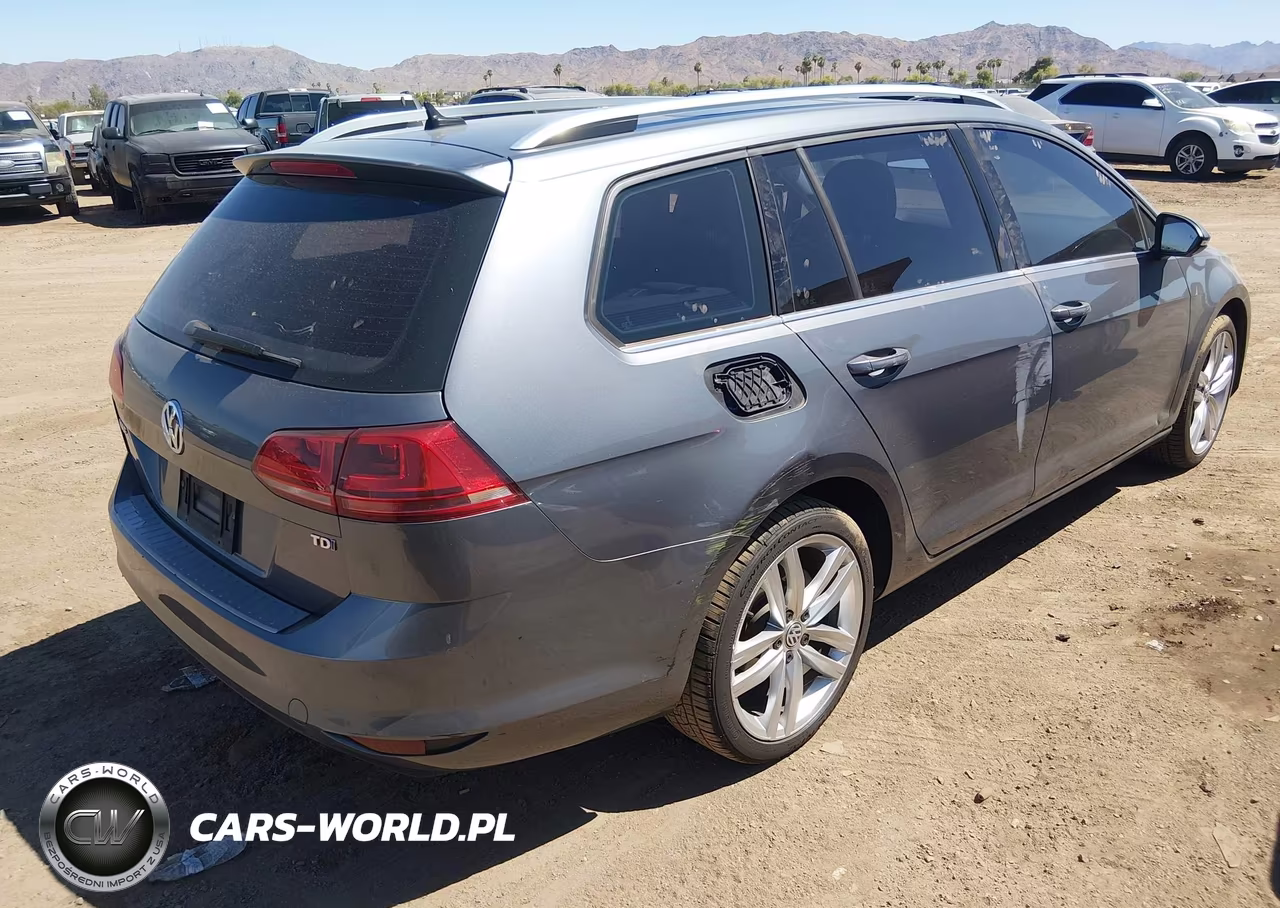 2015 Volkswagen Golf Sportwagen Tdi Sel 4-Door VIN:3VWCA7AU4FM501187 - 4