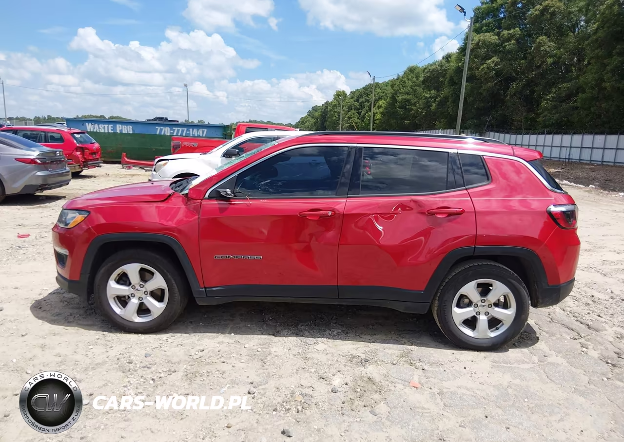 2019 Jeep Compass Latitude Fwd VIN:3C4NJCBB9KT819856 - 15