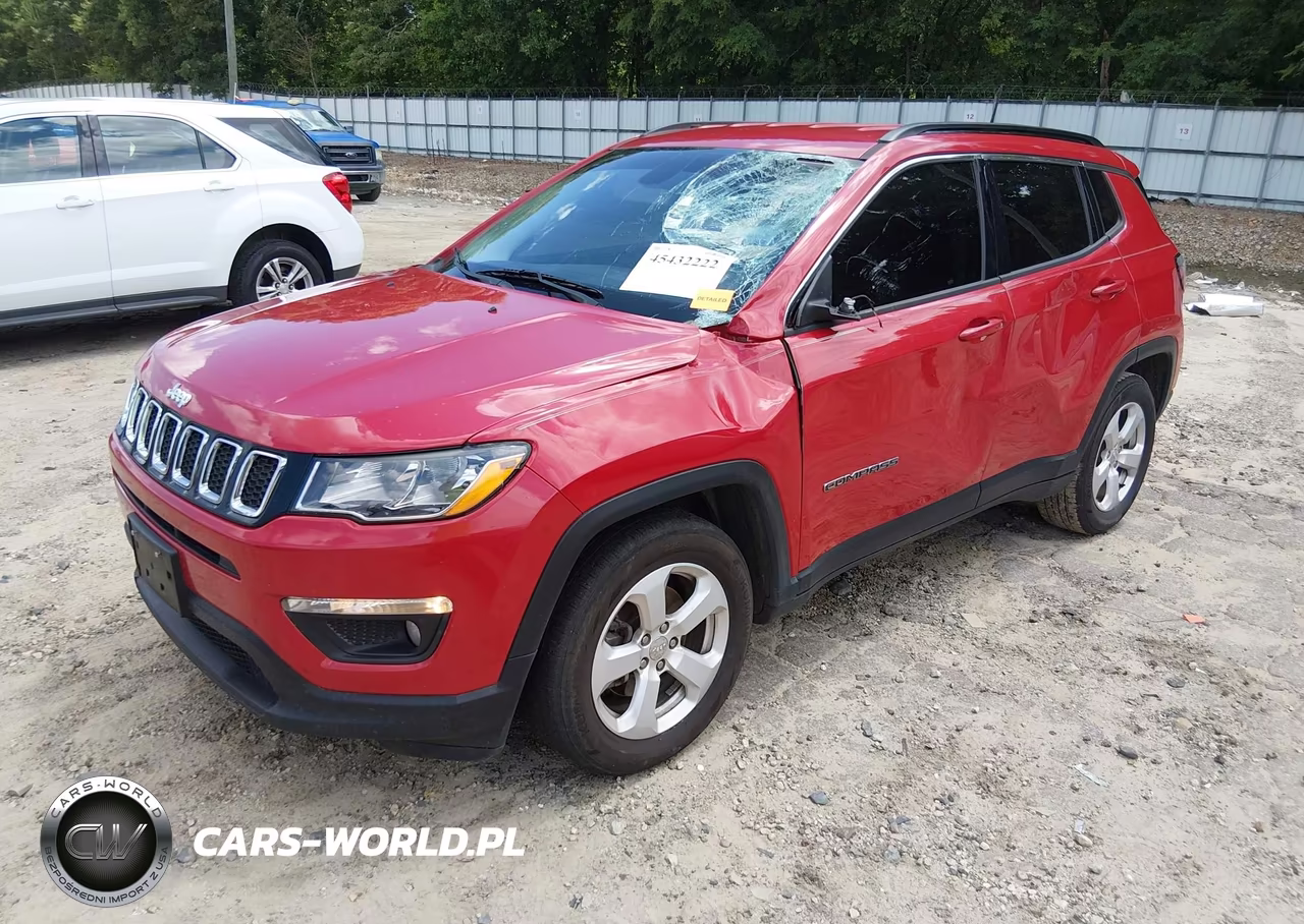 2019 Jeep Compass Latitude Fwd VIN:3C4NJCBB9KT819856 - 2