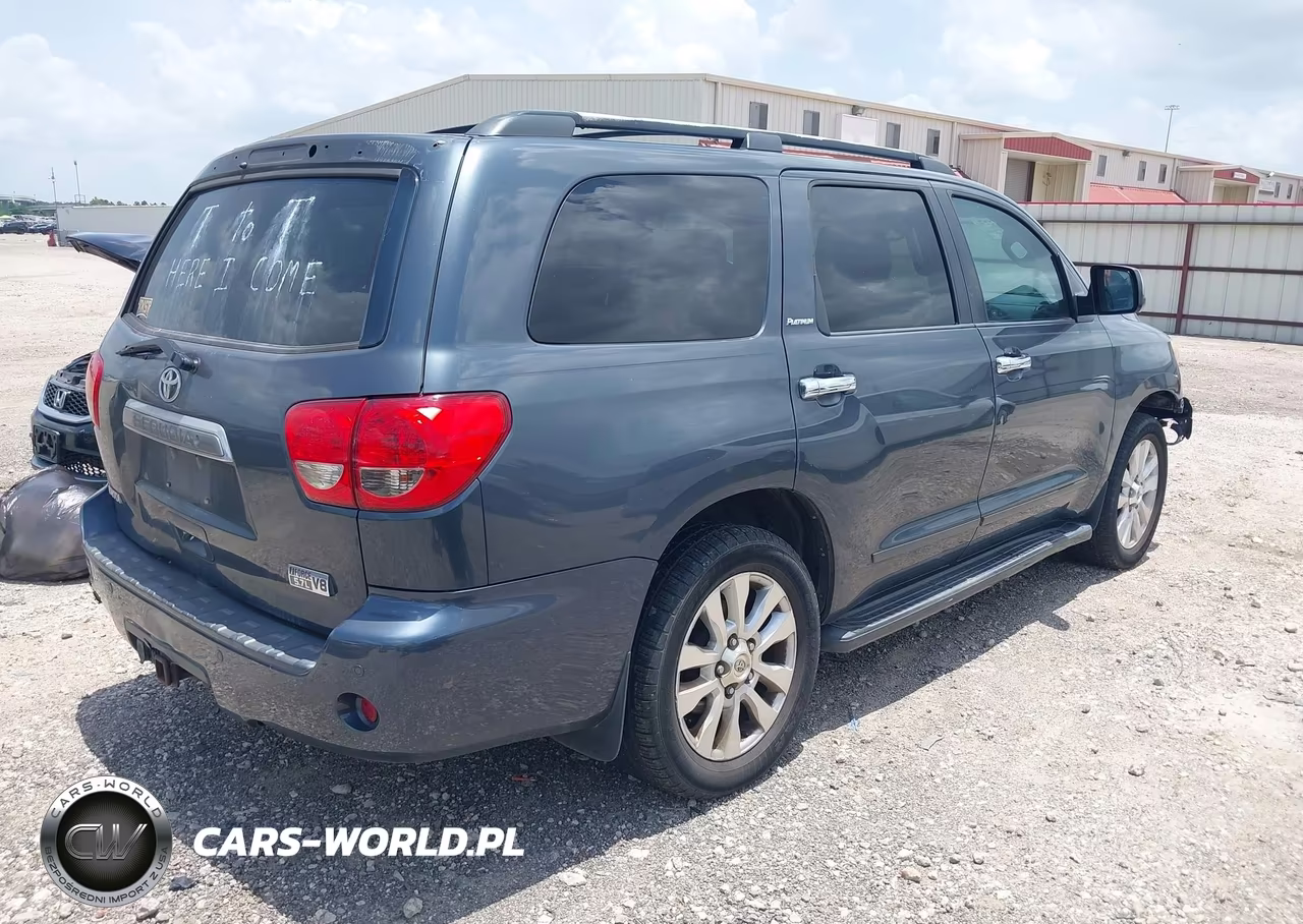 2008 Toyota Sequoia Platinum VIN:5TDBY67A78S021391 - 4
