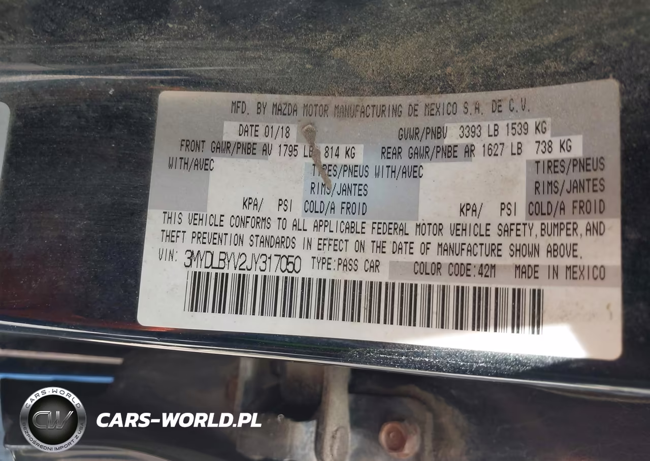 2018 Toyota Yaris Ia VIN:3MYDLBYV2JY317050 - 9