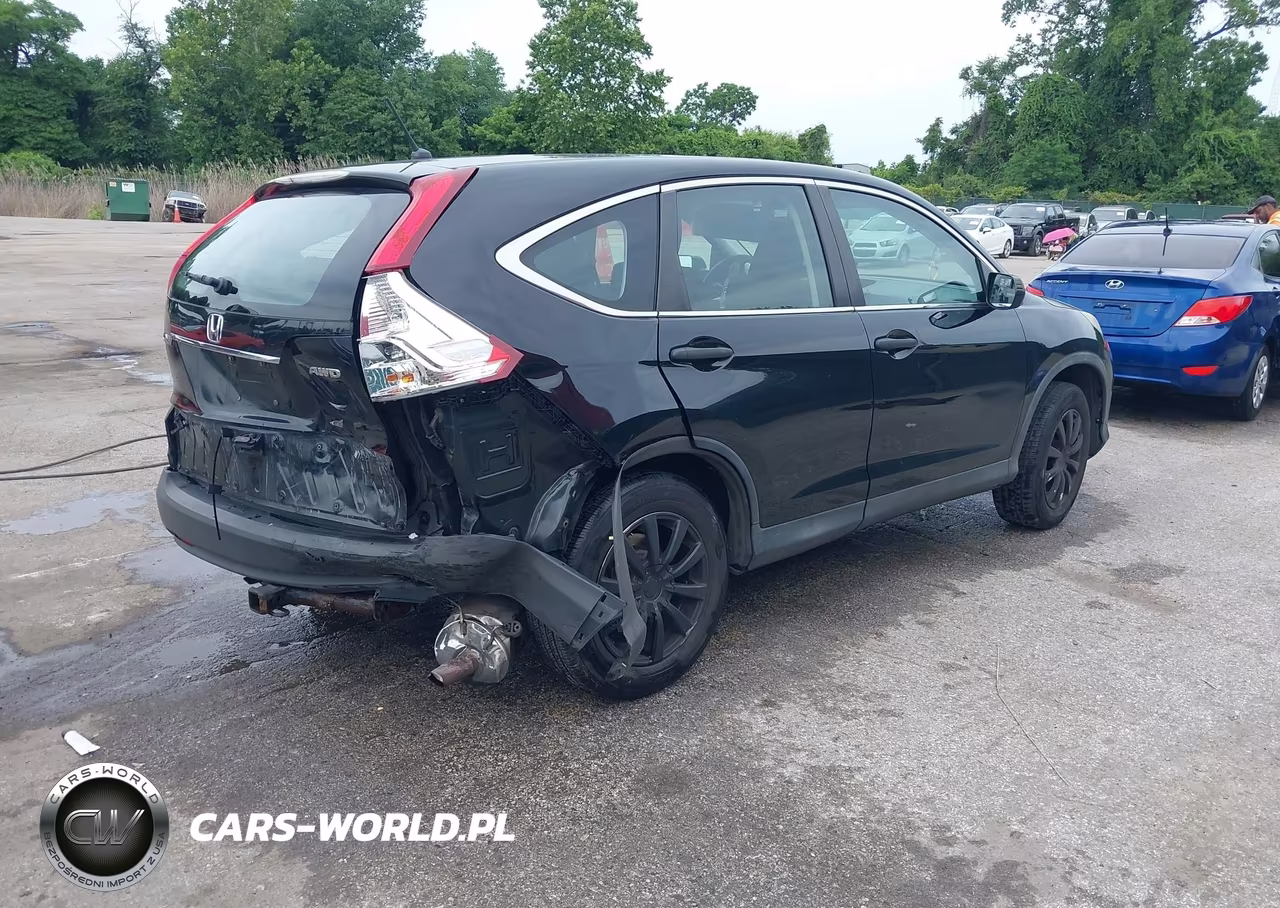 2014 Honda Cr-V Lx VIN:2HKRM4H34EH720493 - 4