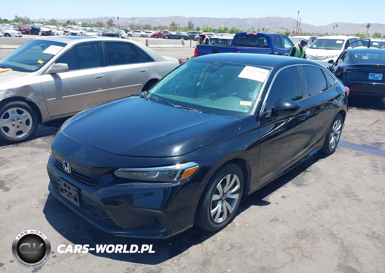 2023 Honda Civic Lx VIN:2HGFE2F23PH566774 - 2