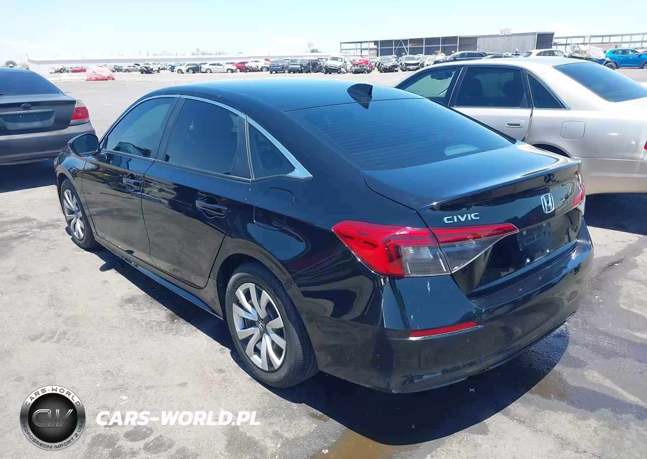 2023 Honda Civic Lx VIN:2HGFE2F23PH566774 - 3