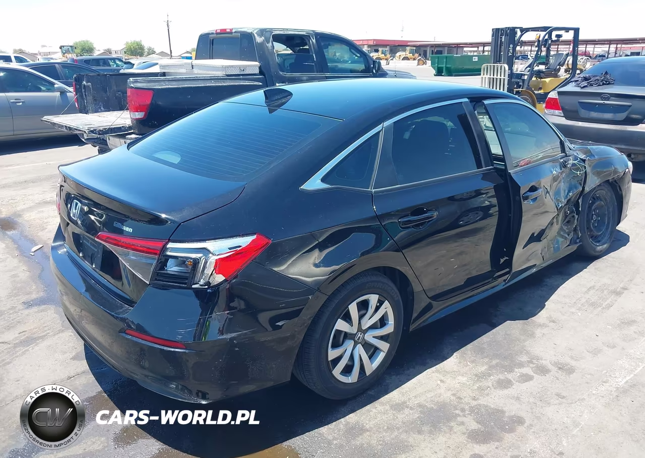2023 Honda Civic Lx VIN:2HGFE2F23PH566774 - 4