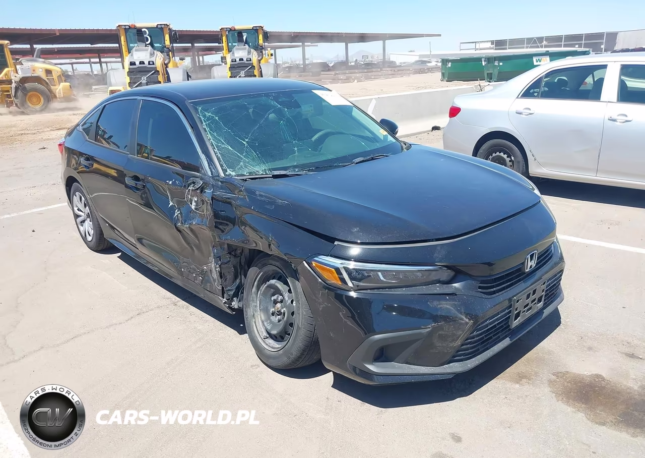 2023 Honda Civic Lx VIN:2HGFE2F23PH566774 - 6