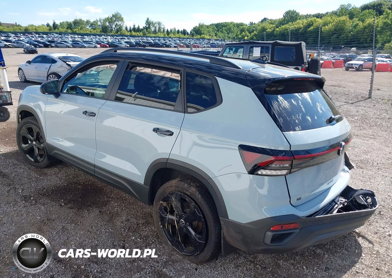 2026 Volkswagen Taos Se Black VIN:3VV2C7B25TM020495 - 3