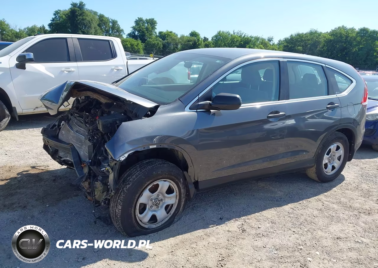 2012 Honda Cr-V Lx VIN:2HKRM4H37CH617971 - 2