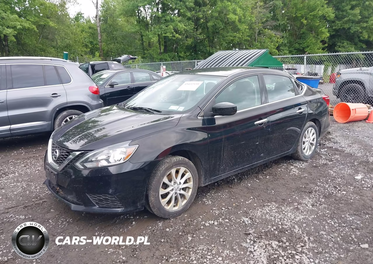 2018 Nissan Sentra Sv VIN:3N1AB7AP7JL637171 - 2