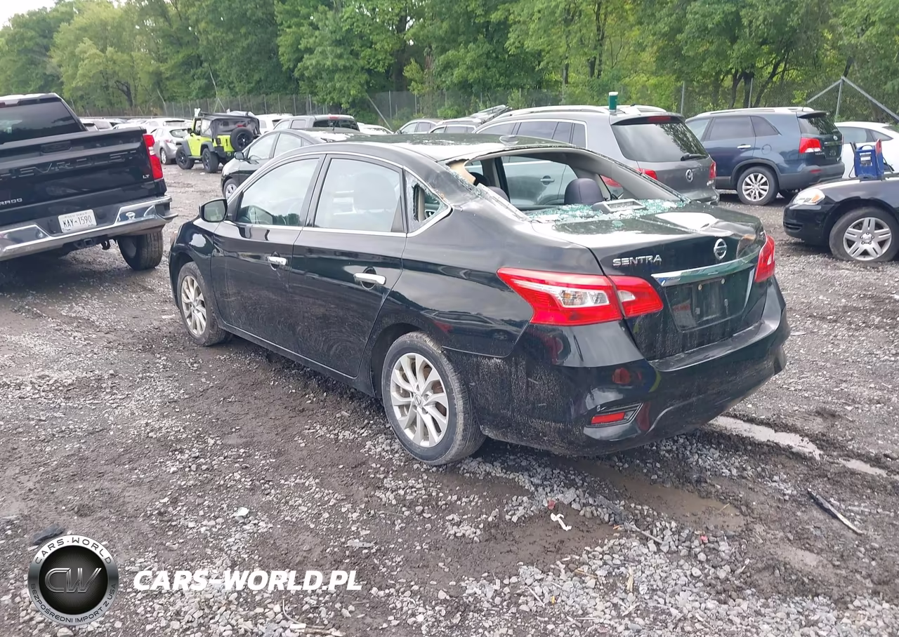 2018 Nissan Sentra Sv VIN:3N1AB7AP7JL637171 - 3