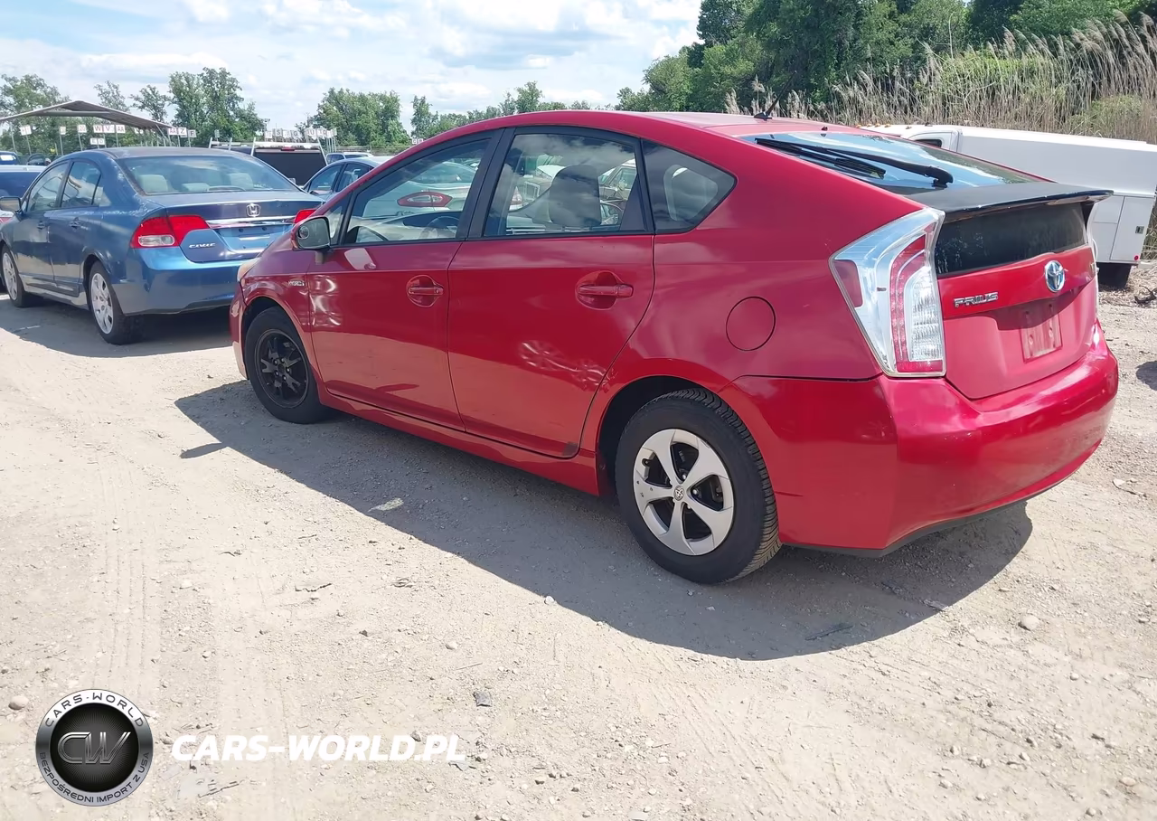 2012 Toyota Prius Two VIN:JTDKN3DU4C1520712 - 3