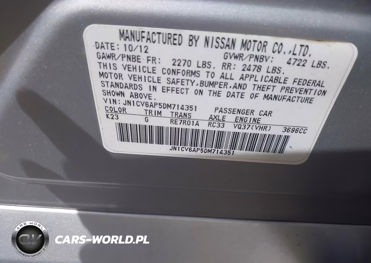2013 Infiniti G37 Journey VIN:JN1CV6AP5DM714351 - 9