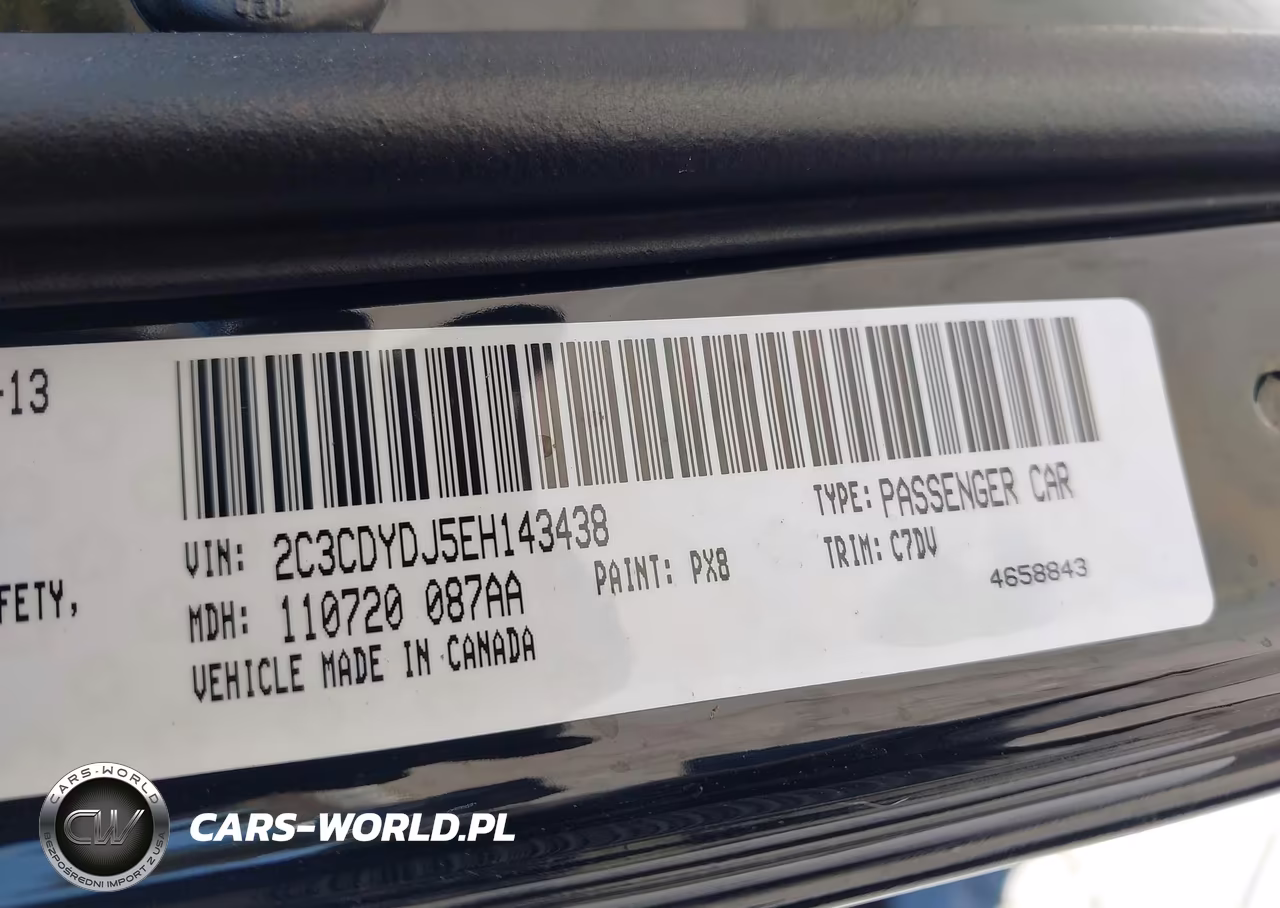 2014 Dodge Challenger Srt8 Core VIN:2C3CDYDJ5EH143438 - 9